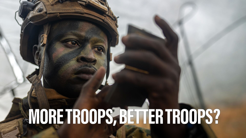 How to foster better troops — and more of them — in 2025