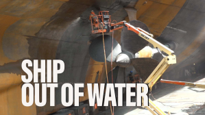 Battleship New Jersey sails again: historic ship heads for repairs in dry dock