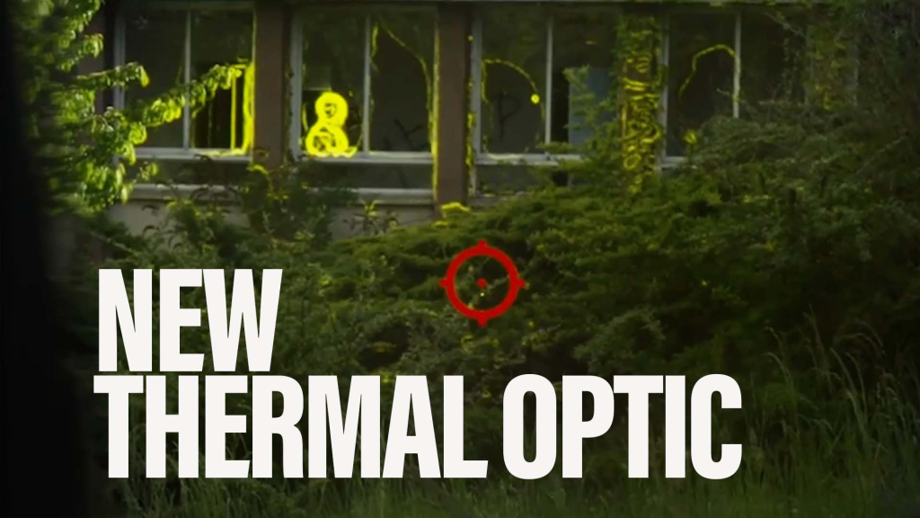 Thermal / red dot combo on display at Modern Day Marine