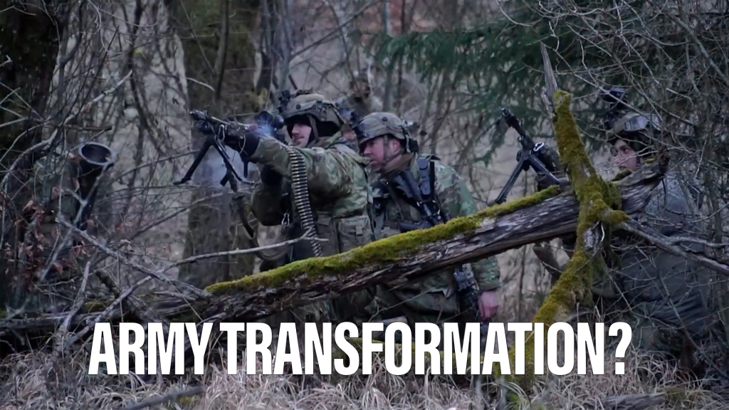 Testing the fighting style of the Army of the future