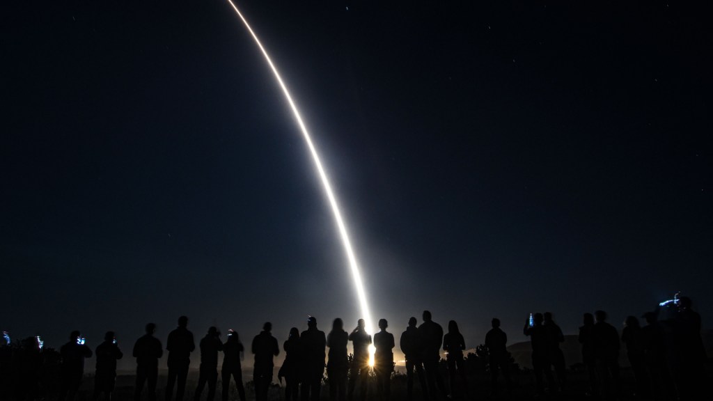 See the US Air Force test launch a nuclear missile