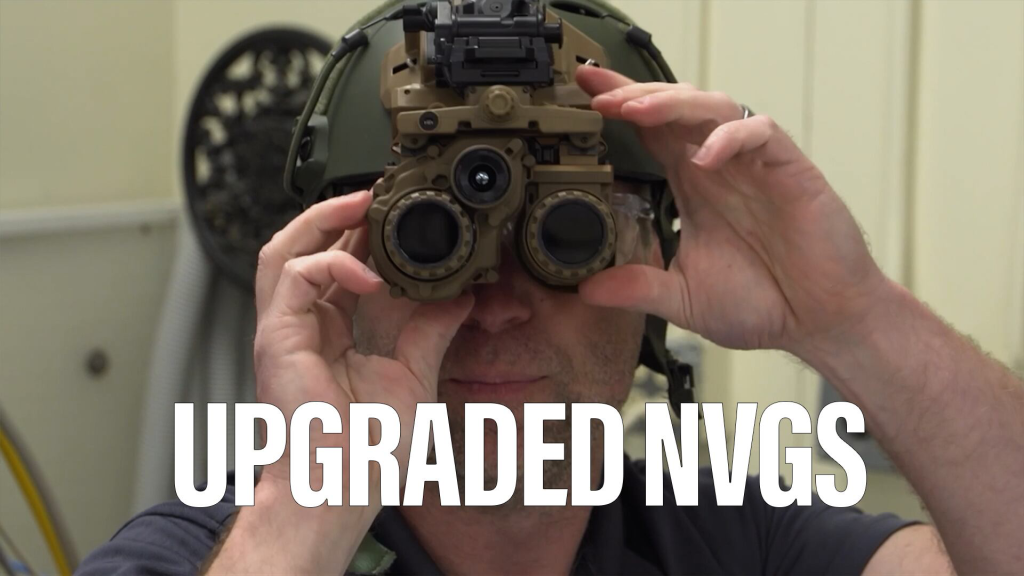 Get a look at Elbit’s enhanced binocular night vision goggles