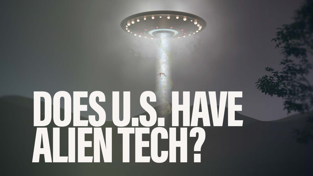 Is the government hiding extraterrestrial technology from the world?