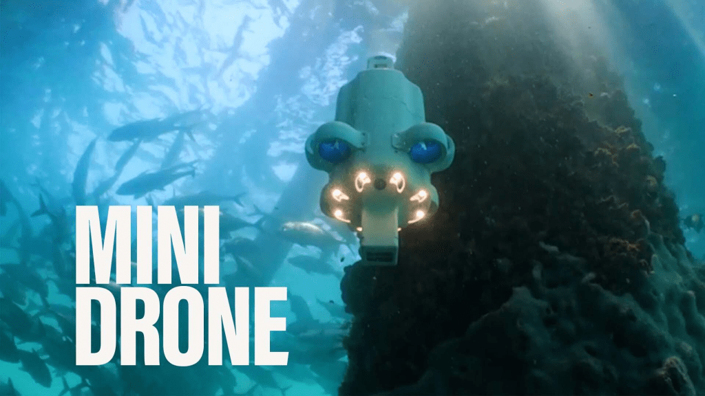 Meet an autonomous underwater drone you can fit in a backpack