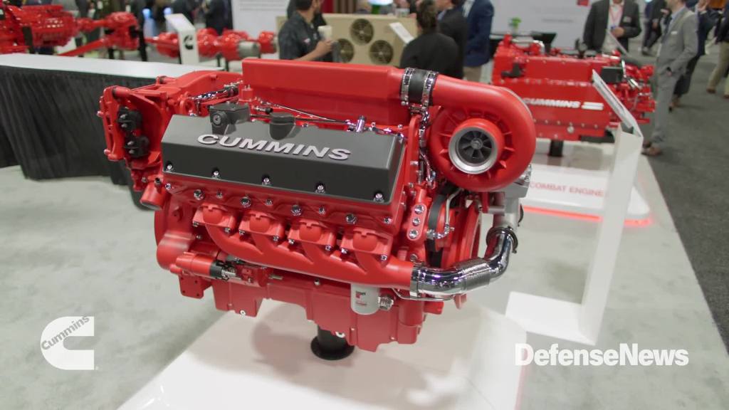 Cummins showcases some of their latest hardware and how they support the warfighter