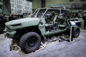 GM Defense touts hybrid electric solutions for the battlefield
