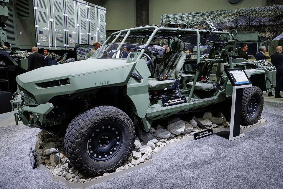 GM Defense touts hybrid electric solutions for the battlefield