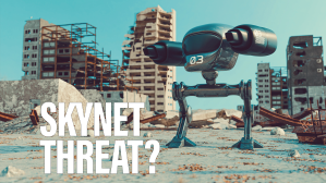 The future of AI-driven military tech, and whether it will turn on its creators