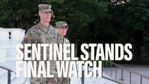 Guard general retires after final watch at Tomb of the Unknown Soldier