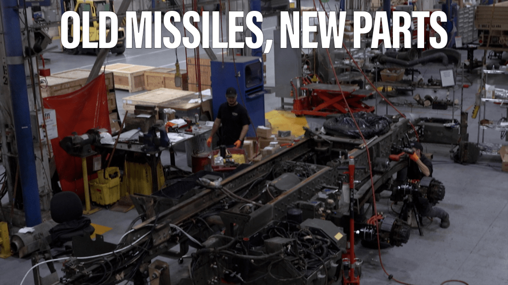 How do you rehab an aging Patriot? Go inside missile parts production