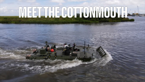 Could Marines ride a Cottonmouth into battle? Highlights of Textron’s ARV platform