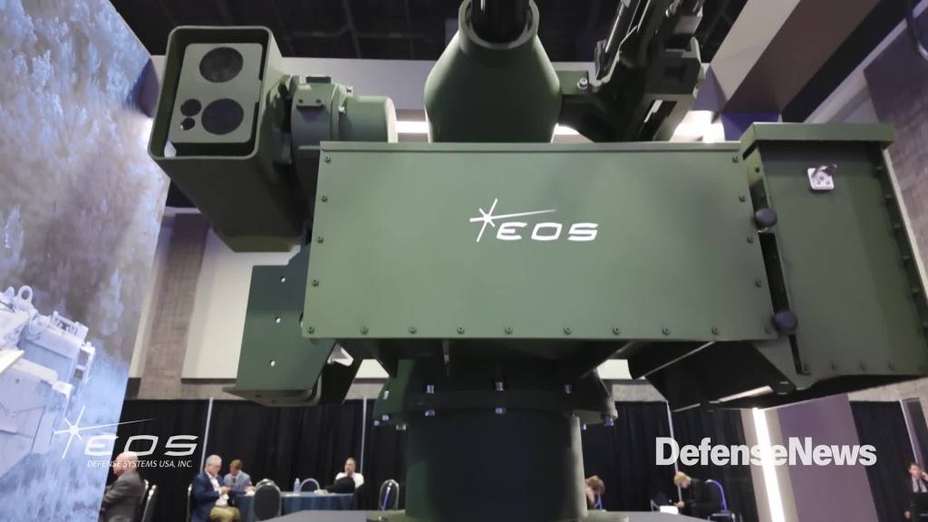 EOS showcases its 30mm RWS, tailored to meet the Army’s needs in countering drone threats