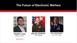 2024 C4ISRNET Conference: The Future of Electronic Warfare
