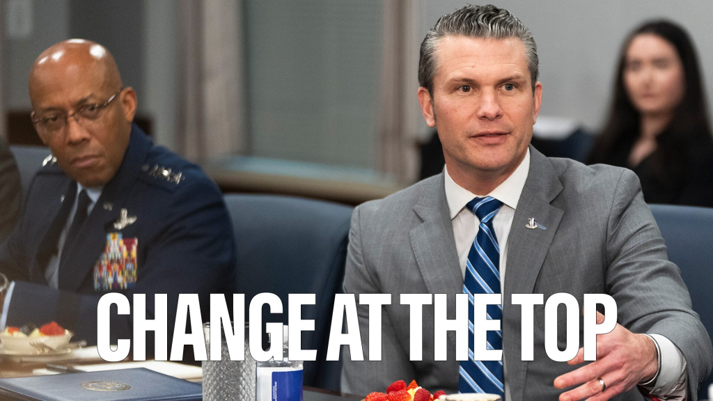 A raft of personnel changes sweeps the Pentagon