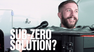 Freeze your hangover off? Marine takes a cryotherapy dip to discover solutions for vets