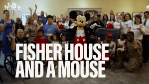 Disney makes surprise donations at Fisher House locations