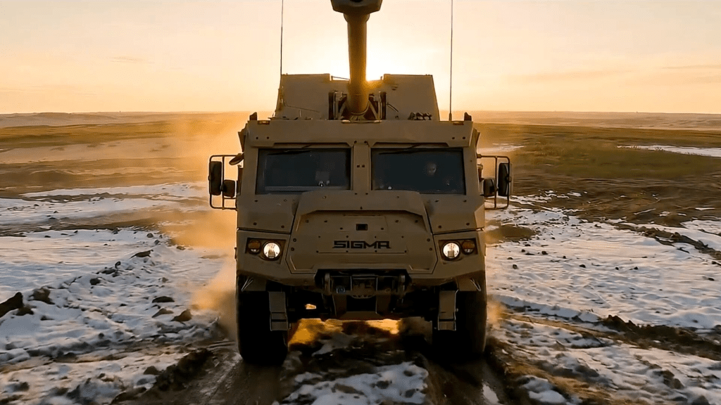 “It’s real, it’s here.” Elbit shows off “combat proven” Sigma mobile Howitzer at AUSA Global Force