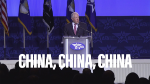 Air Force Secretary says China is a threat “now”