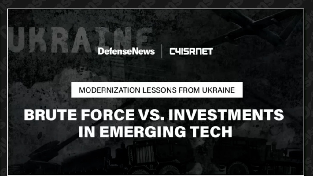 After Ukraine: Invest in brute force or emerging tech?
