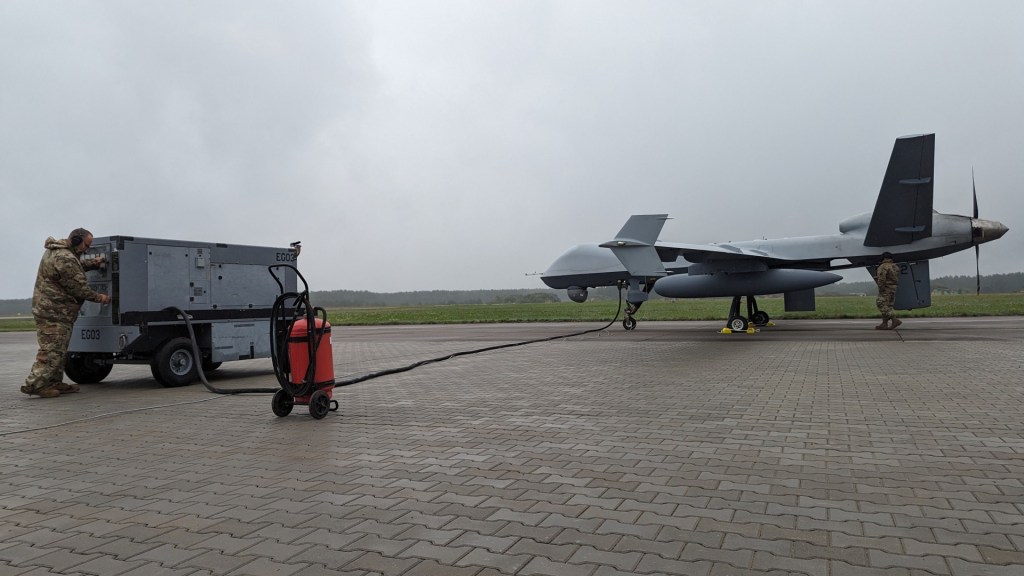 How a new, mobile package keeps Reaper drones ready to fight in Europe
