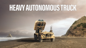 No need for a driver in this burly vehicle – meet Oshkosh’s ROGUE Fires autonomous truck