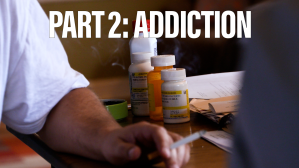 In military care, his addiction deepened – and then it was cut off