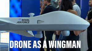 Drones develop to support fighter pilots in combat
