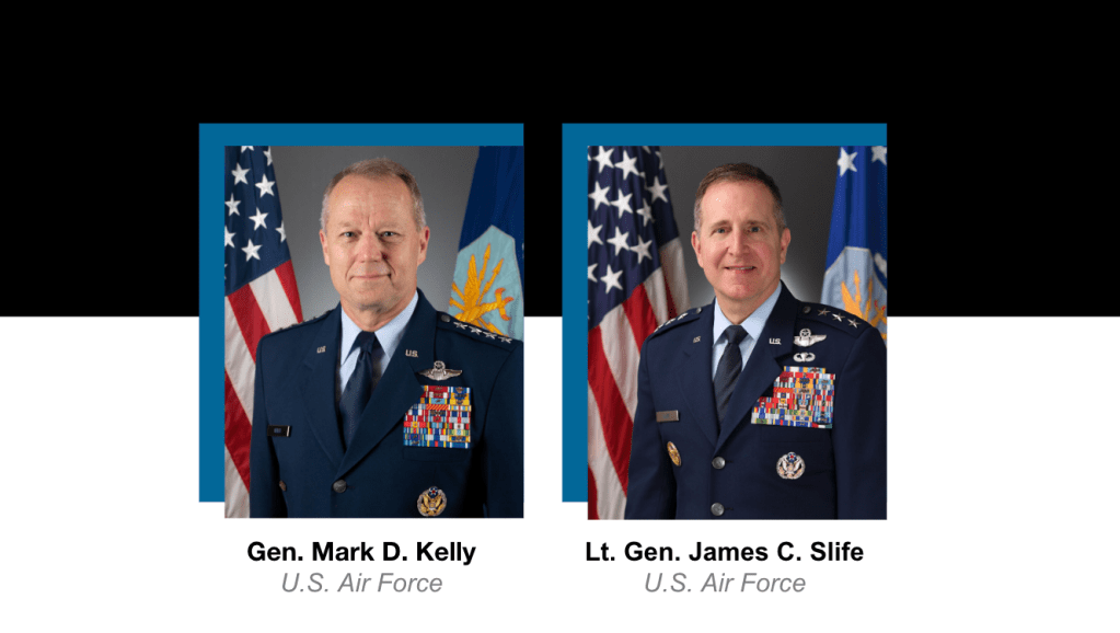 Defense News Conference: USAF Gen. Mark D. Kelly and Lt. Gen. James Slife