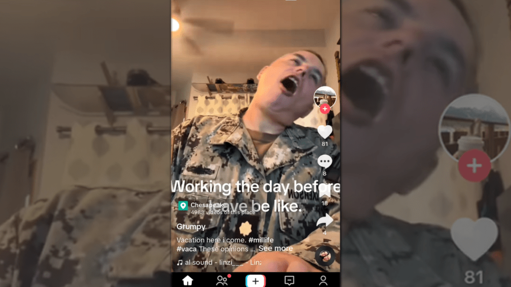 See the TikTok video that got a Navy officer court-martialed