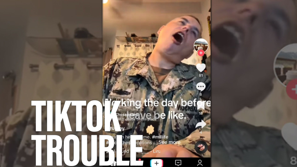 Was a court martial warranted for an officer’s TikTok post?