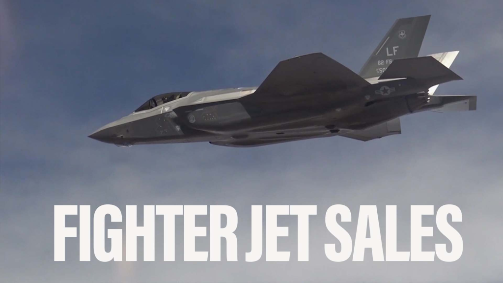 U.S. approves large sale of F-16s, F-35s to foreign countries