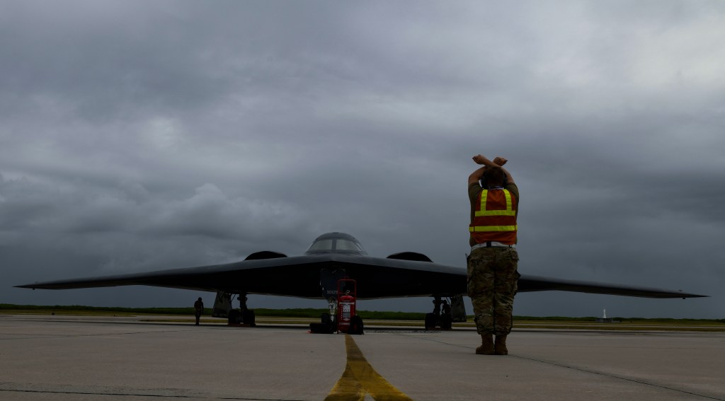 B-2s deploy to Diego Garcia