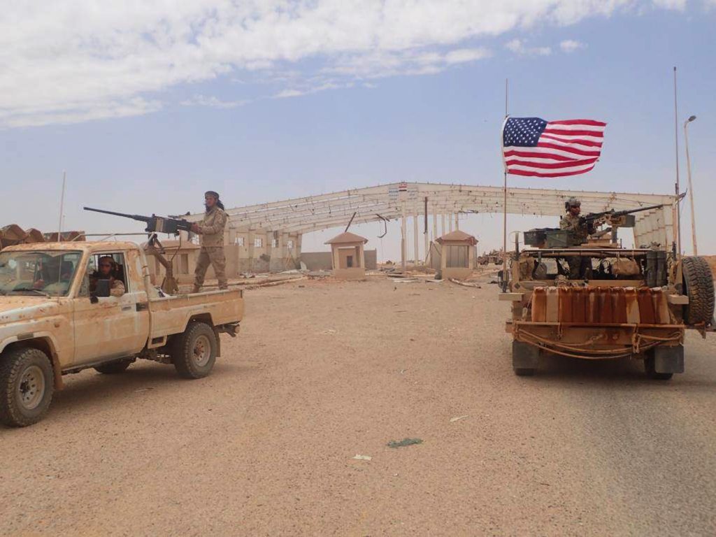 A showdown is looming between the US, Syria and Iran at Tanf
