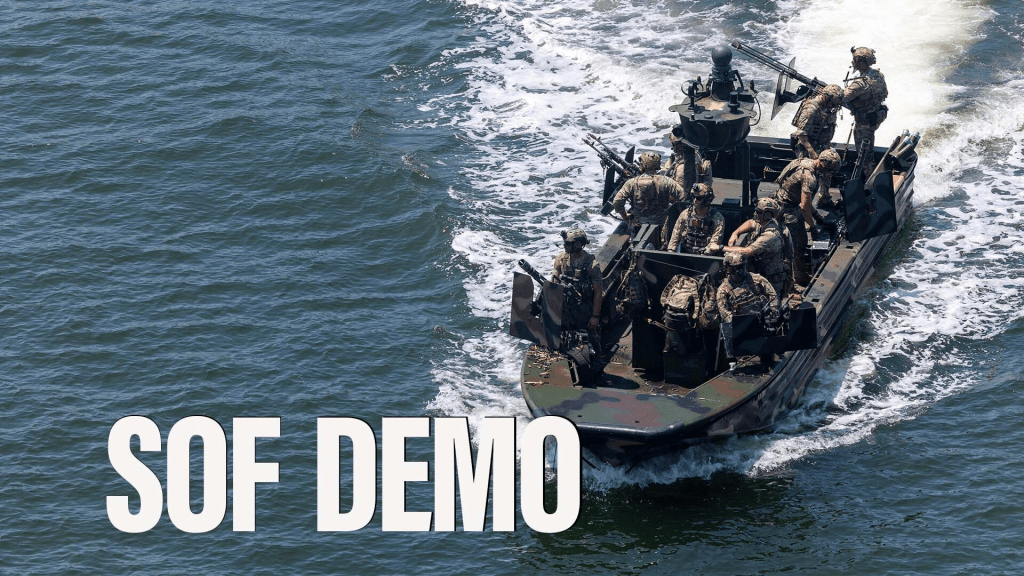 Special ops unleash a barrage of firepower at SOF Week 2024