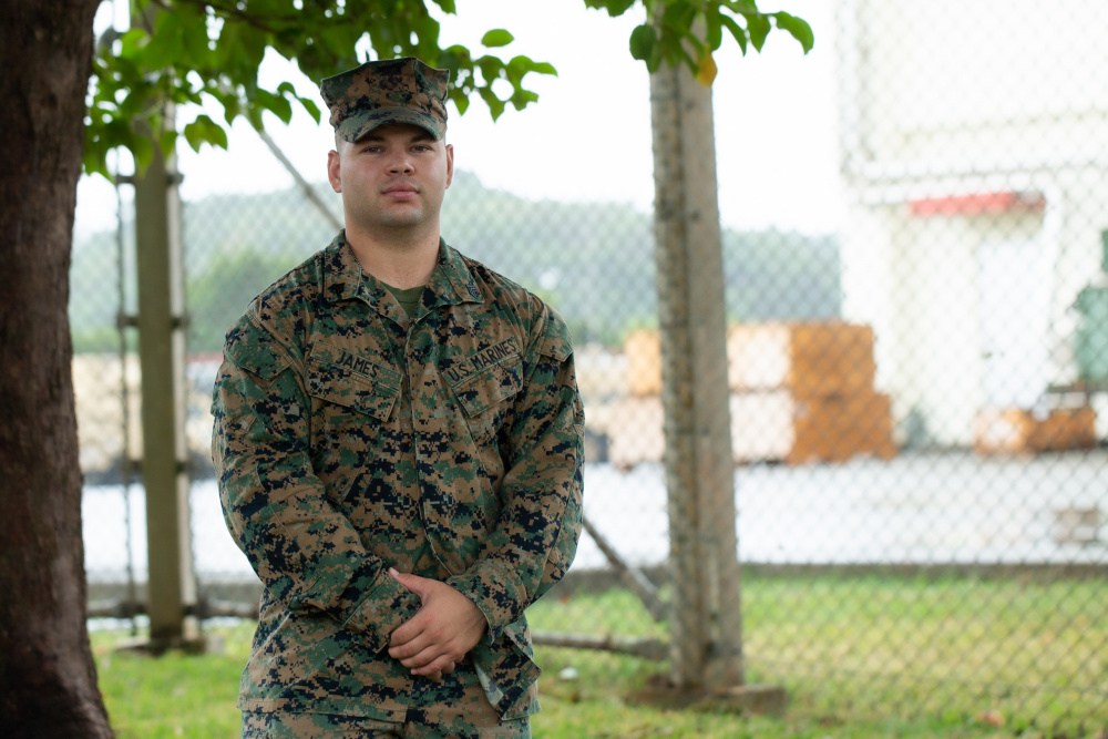 An elderly woman in Okinawa was bitten by a poisonous snake. This Marine saved her life