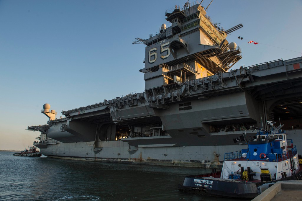 Navy creates program office to manage nuclear carrier defuelings