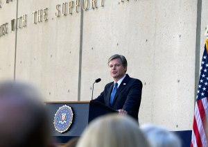 FBI director wants the Bureau to be a fixed answer in a world of blended threats