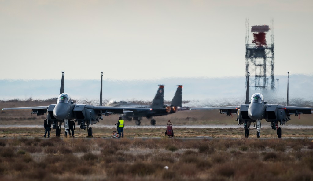 Singapore’s F-15 fighter jet training program in Idaho turns 10 years old