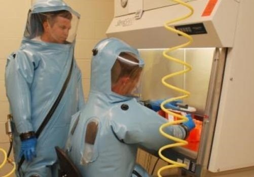 Stateside Ebola team starts training today
