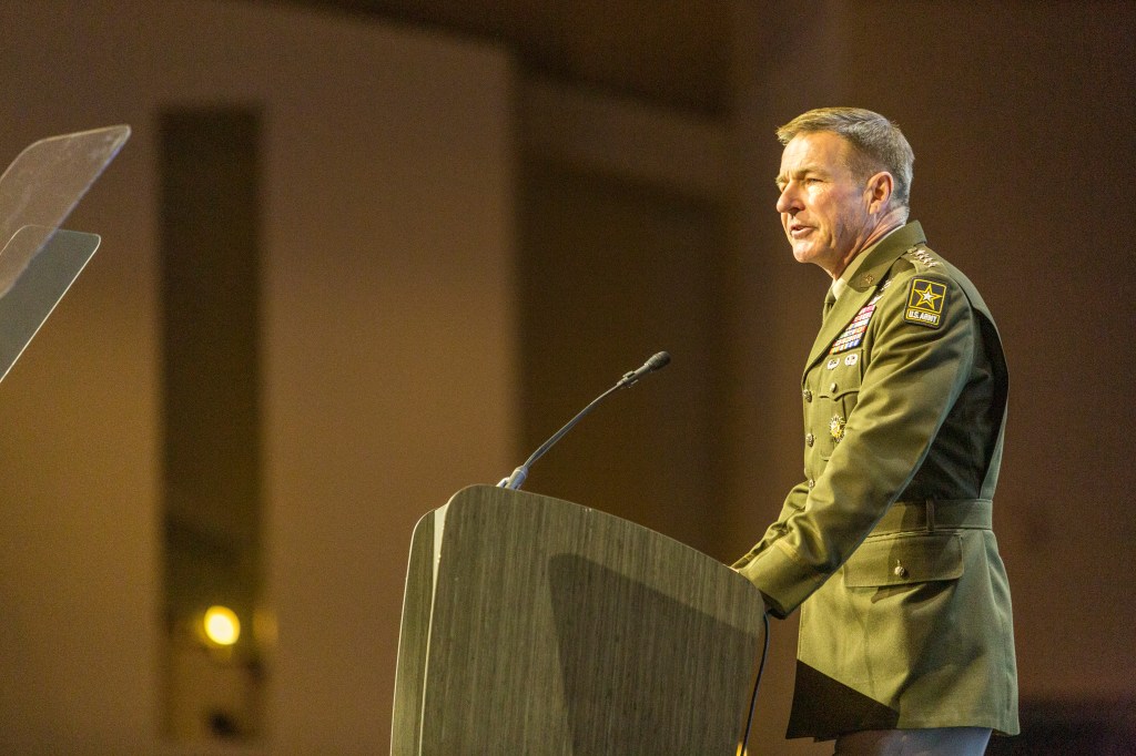 Army chief: New talent management will start with officers, then go to enlisted