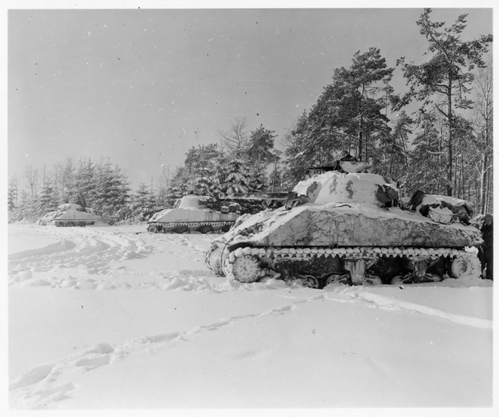 At the Battle of the Bulge, this tank commander wouldn’t back down