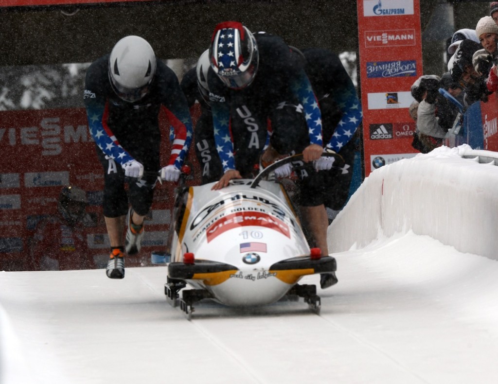 Army, we have a bobsled team!