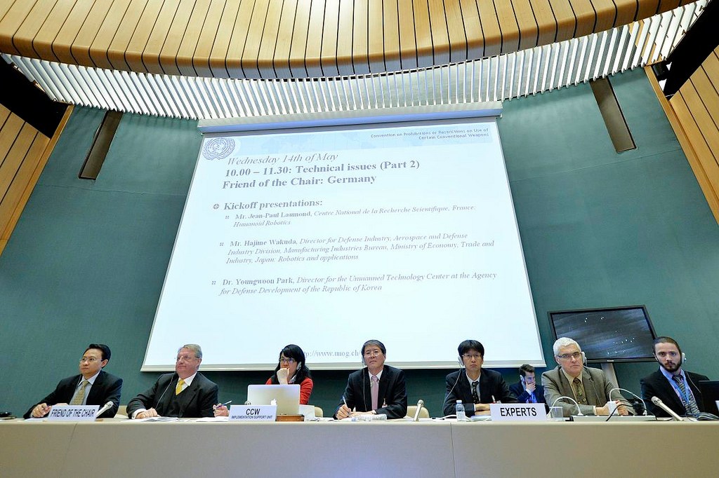European Union negotiations could allow the funding of armed autonomous robots