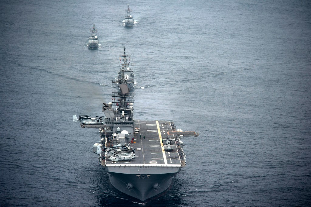 US Navy’s new assault ship to bolster aviation component in Japan