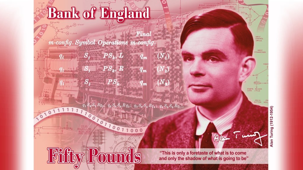 WWII cryptologist, math genius Alan Turing chosen as the face of new English currency