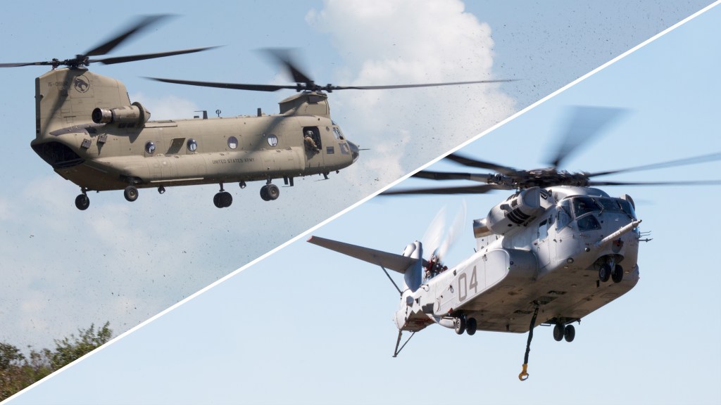 Replacing US Marine’s CH-53K helos with CH-47F choppers is a poor idea