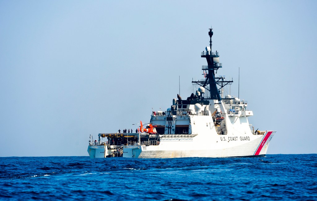Coast Guard suspends search for crew member missing in Eastern Pacific