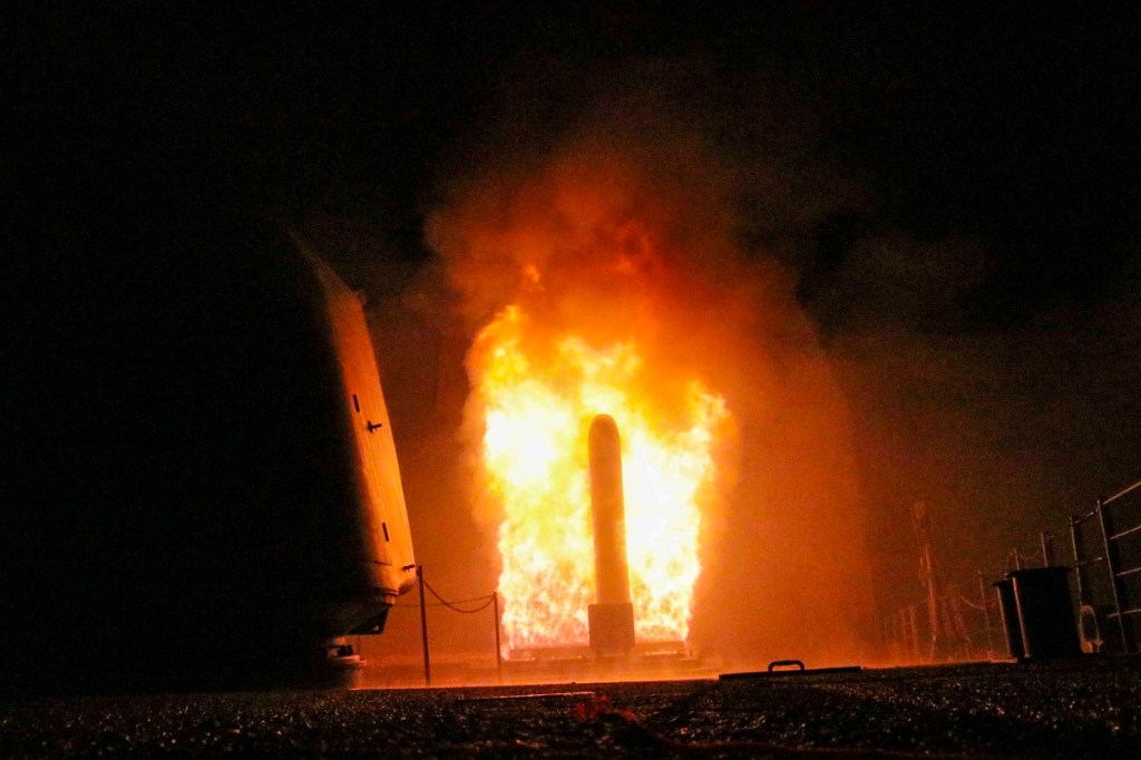 Coalition launched 105 weapons against Syria, with none intercepted, DoD says