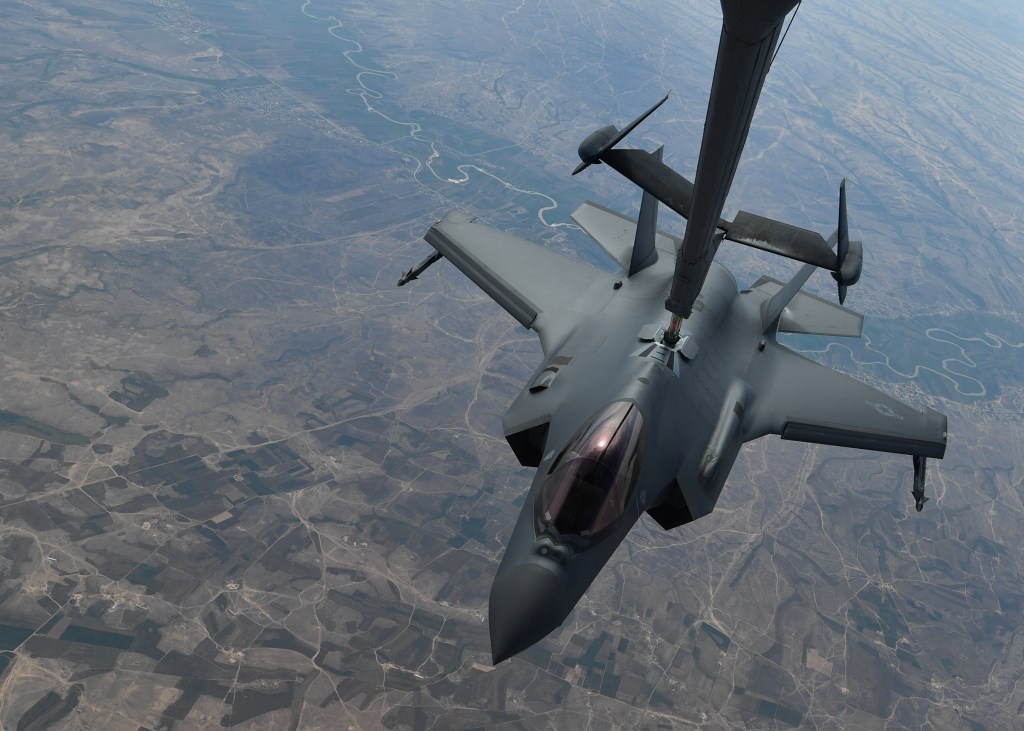 US Air Force conducts airstrikes with F-35 for first time ever