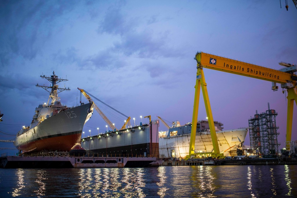 HII boss sees mission tech business growing faster than shipbuilding